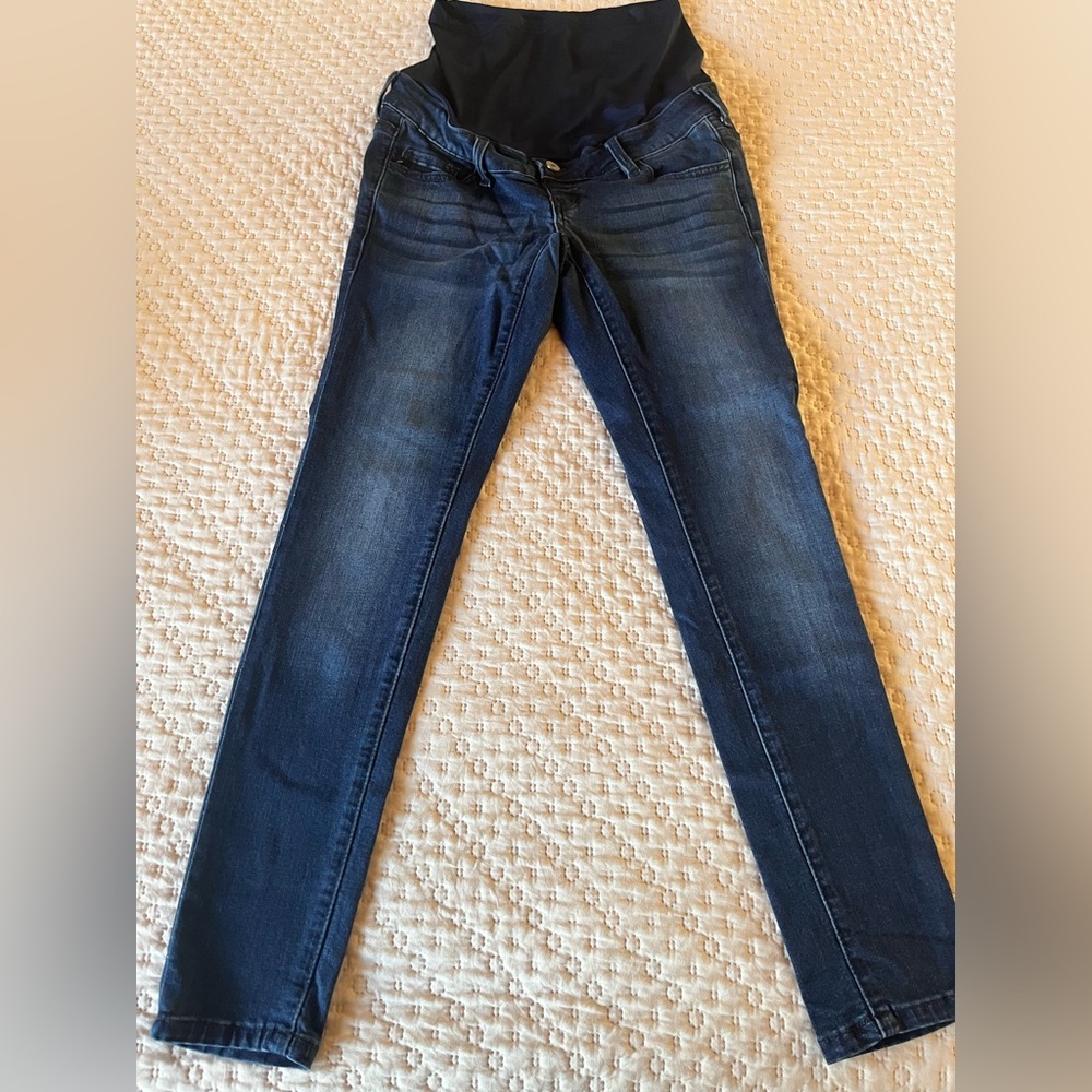 Women's Blue Maternity Jeans